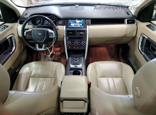 SALCR2BG0HH648338 2017 LAND ROVER DISCOVERY Зеленый Вид щитка приборов