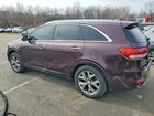 2016 Kia Sorento Sx V6 Фиолетовый vin: 5XYPKDA54GG017303