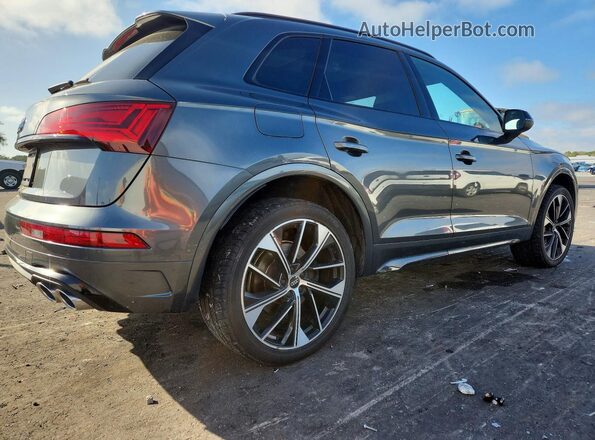 WA1B4AFY1M2027101 2021 AUDI SQ5 Серый Передняя правая четверть