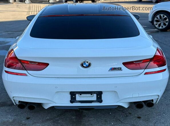 WBS6E9C56GG437177 2016 BMW M6 Белый Панорамный вид салона 360°