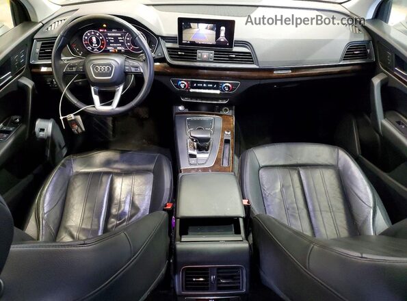 WA1ANAFY8J2178733 2018 AUDI Q5 Черный Вид щитка приборов