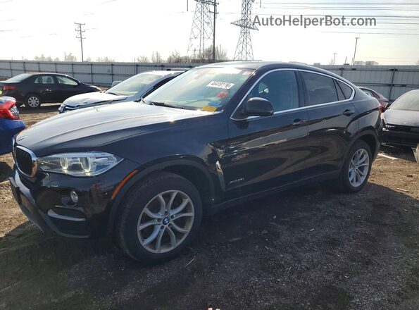 5UXKU2C51G0N80271 2016 BMW X6 Черный Задняя левая четверть