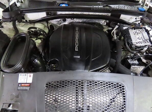 WP1AA2A52KLB07610 2019 PORSCHE MACAN Белый Вид панели приборов
