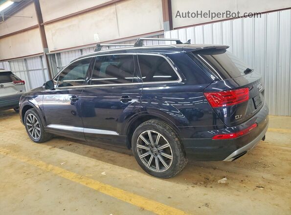 WA1LAAF76HD035161 2017 AUDI Q7 Blue Задня права чверть