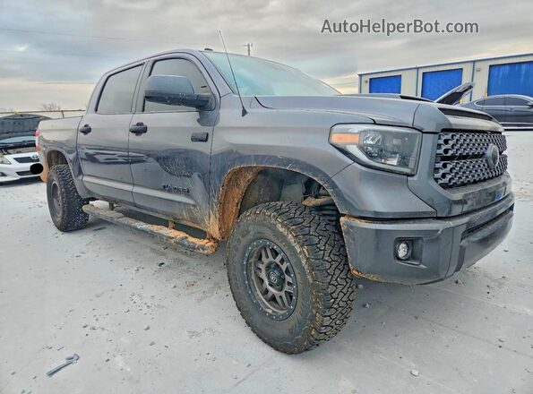 5TFDY5F16KX851933 2019 TOYOTA TUNDRA Серый Передняя правая четверть