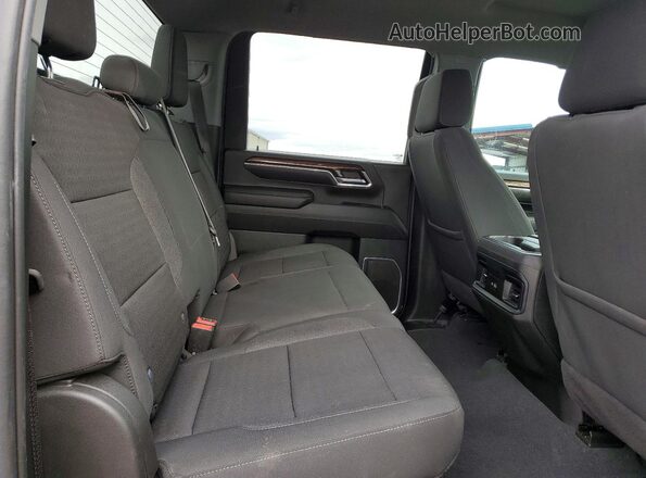 2GC1YNE72R1100618 2024 CHEVROLET SILVERADO Black Вид задніх сидінь