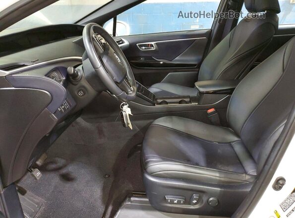 JTDBVRBD9JA004736 2018 TOYOTA MIRAI Белый Вид салона спереди