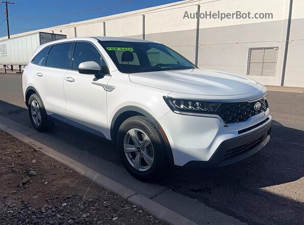 5XYRG4LC2MG007774 2021 KIA SORENTO White Задня ліва чверть