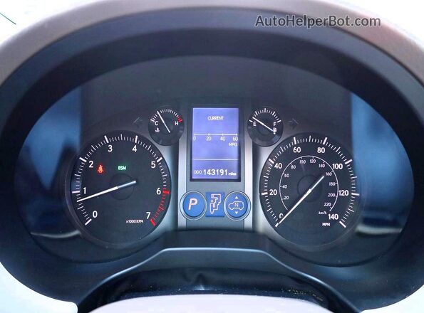JTJJM7FX9HH150173 2017 LEXUS GX Белый Вид щитка приборов