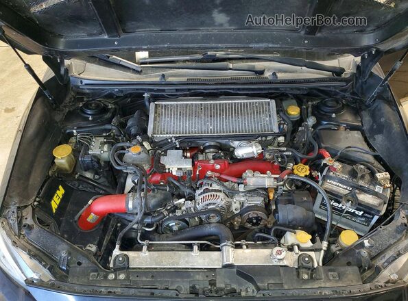 JF1VA2V68H9818441 2017 SUBARU WRX Black Engine compartment view