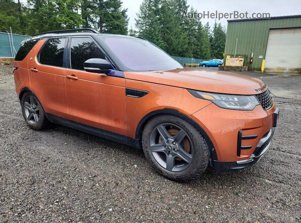 SALRHBBK7HA035787 2017 LAND ROVER DISCOVERY Orange Вид спереду