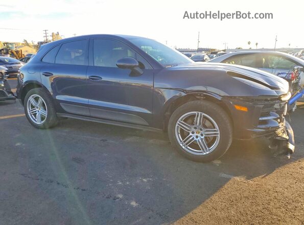 WP1AA2A58KLB02072 2019 PORSCHE MACAN Синий Вид спереди