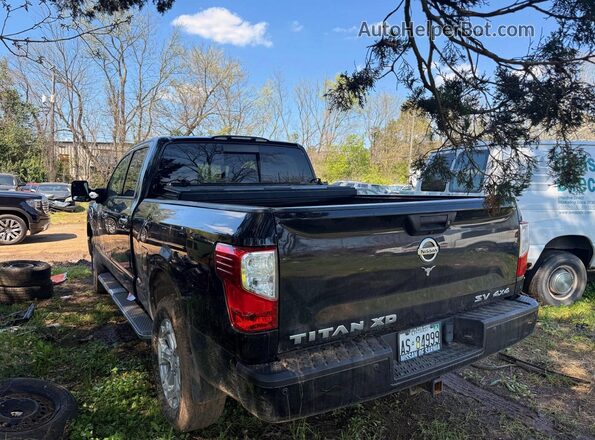 1N6BA1F45HN511513 2017 NISSAN TITAN Black Delantero derecho