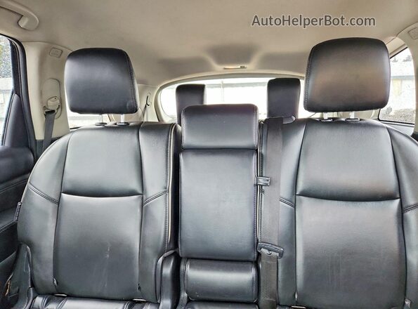 5N1DL0MM0KC507421 2019 INFINITI QX60 Черный Вид задней части салона