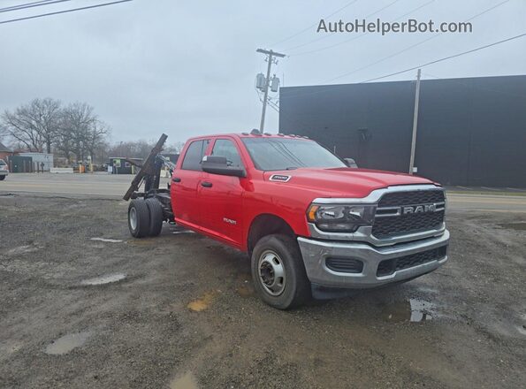 3C7WRTCL0LG106166 2020 RAM 3500 Красный Задняя левая четверть