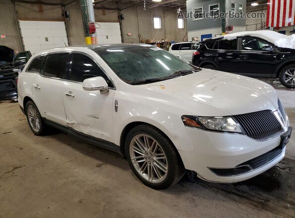 2LMHJ5AT9GBL02501 2016 LINCOLN MKT White Widok z przodu