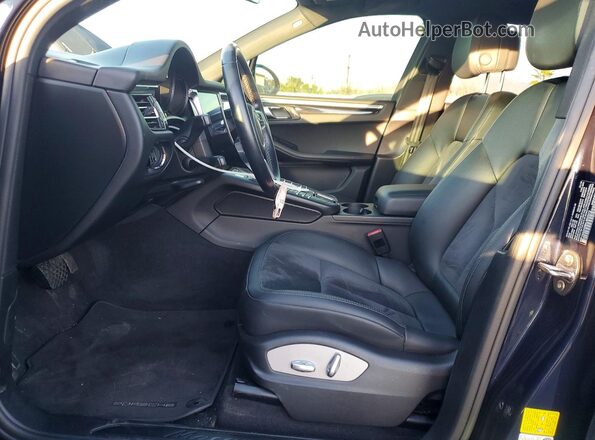 WP1AA2A58KLB02072 2019 PORSCHE MACAN Синий Вид панели приборов