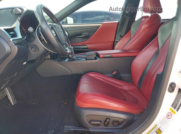 58ABZ1B10KU026821 2019 LEXUS ES Белый Вид панели приборов