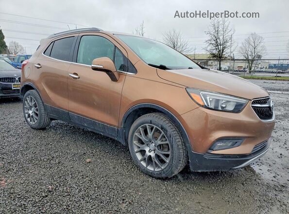 KL4CJ1SB3HB144568 2017 BUICK ENCORE Коричневый Вид спереди