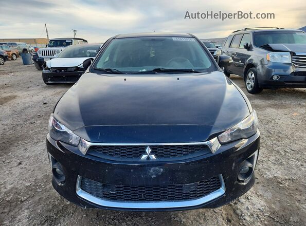 JA32U2FU5GU007868 2016 MITSUBISHI LANCER Черный Вид сзади
