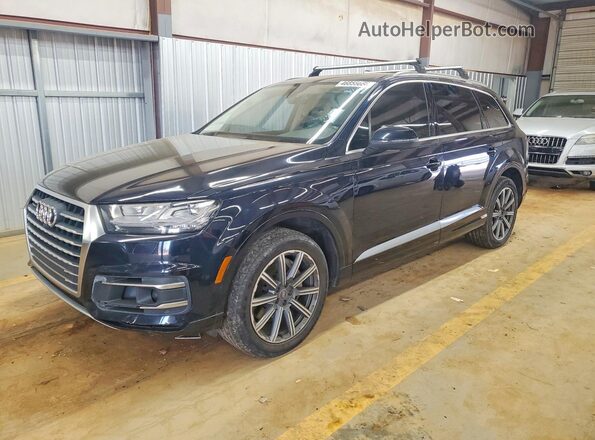 WA1LAAF76HD035161 2017 AUDI Q7 Blue Передня ліва чверть