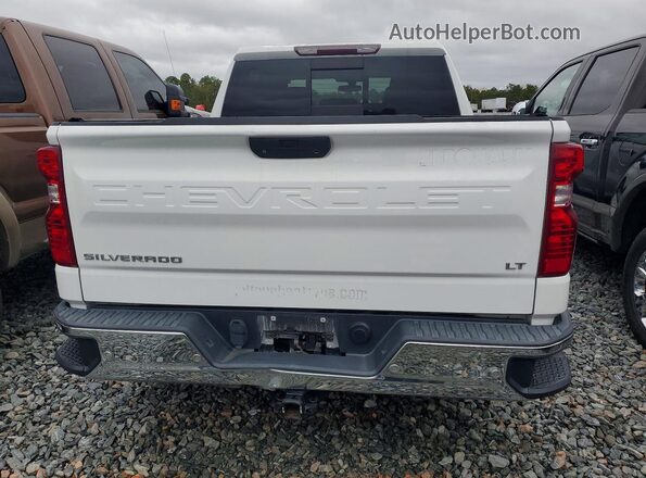 3GCPWCEK8LG304234 2020 CHEVROLET SILVERADO White Widok wnętrza z przodu