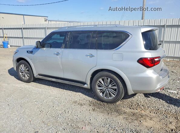 JN8AZ2NF6L9703304 2020 INFINITI QX80 Silver Задня права чверть