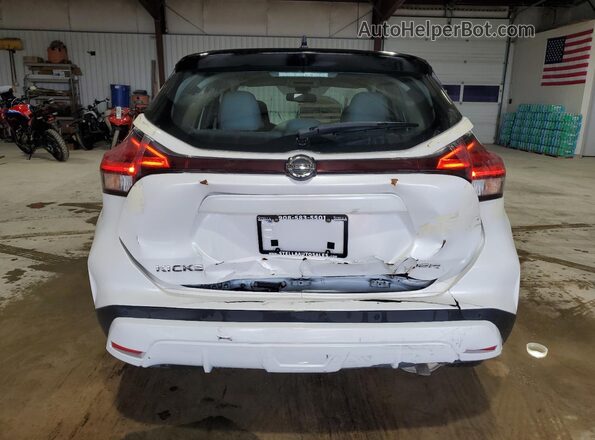 3N1CP5DV8ML473880 2021 NISSAN KICKS White Vista trasera