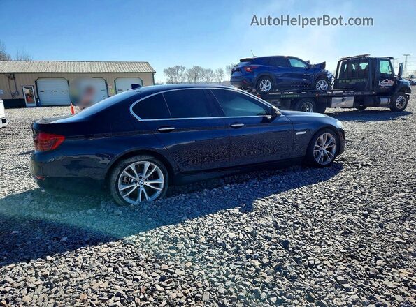 WBA5B3C59GG257715 2016 BMW 5 SERIES Черный Передняя правая четверть