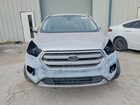 2017 Ford Escape Titanium Серебряный vin: 1FMCU0JDXHUE57577