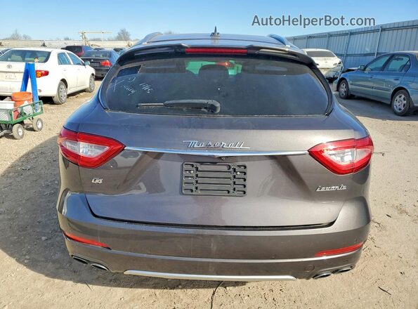 ZN661XUS9HX252150 2017 MASERATI LEVANTE Gray Սալոնի դիմացի տեսք
