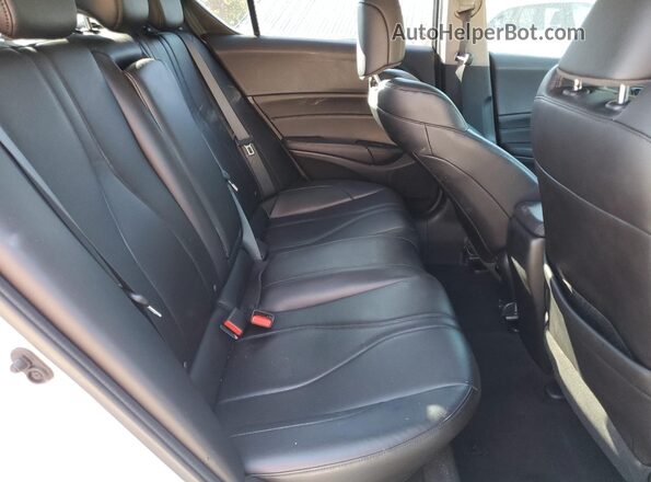 19UDE2F33KA001609 2019 ACURA ILX White Вид задніх сидінь