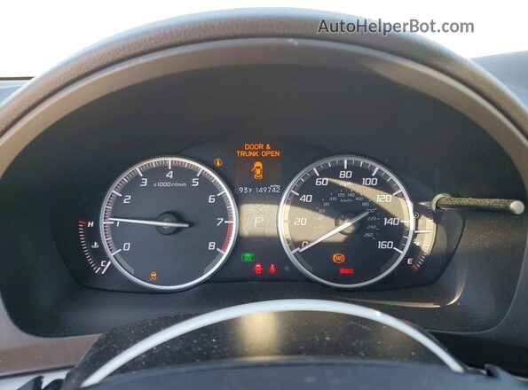 19UDE2F34GA024095 2016 ACURA ILX Серебряный Вид щитка приборов