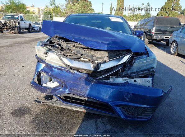 19UDE2F36GA021781 2016 ACURA ILX Синий Вид щитка приборов