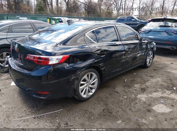 19UDE2F39HA009237 2017 ACURA ILX Черный Задняя правая четверть