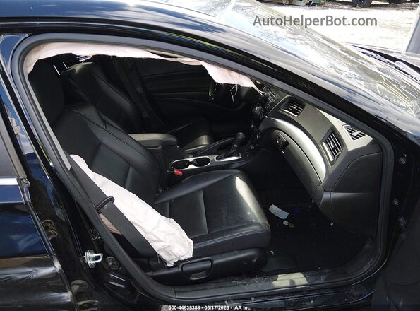 19UDE2F39HA009237 2017 ACURA ILX Черный Вид салона спереди