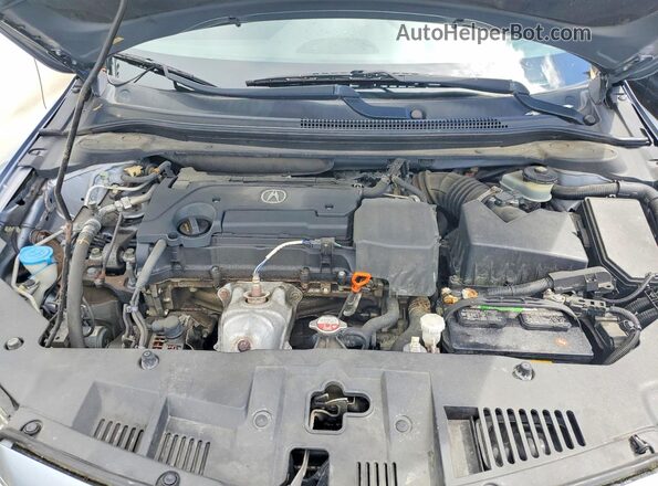 19UDE2F3XGA017748 2016 ACURA ILX Серебряный Вид задней части салона