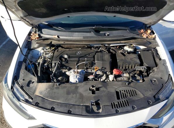 19UDE2F3XKA014602 2019 ACURA ILX White Widok wnętrza z tyłu