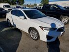 2019 Acura Ilx White vin: 19UDE2F3XKA014602
