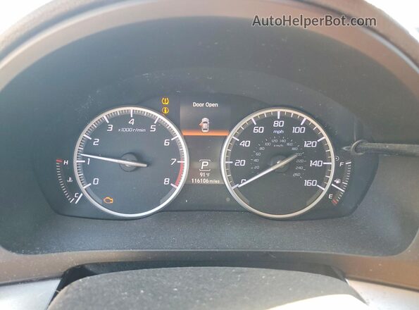 19UDE2F72KA008537 2019 ACURA ILX Белый Вид щитка приборов