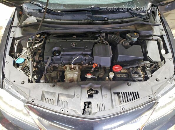 19UDE2F73GA009882 2016 ACURA ILX Черный Вид задней части салона