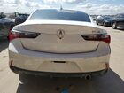 2019 Acura Ilx Premium Белый vin: 19UDE2F7XKA007992 Damage: Rear Bumper, Broken, Replacement Required