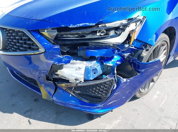 19UDE2F80KA006438 2019 ACURA ILX Синий Вид спереди