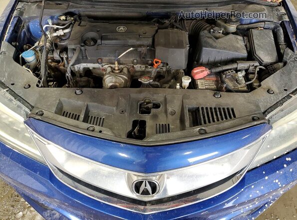 19UDE2F85GA014347 2016 ACURA ILX Синий Вид задней части салона