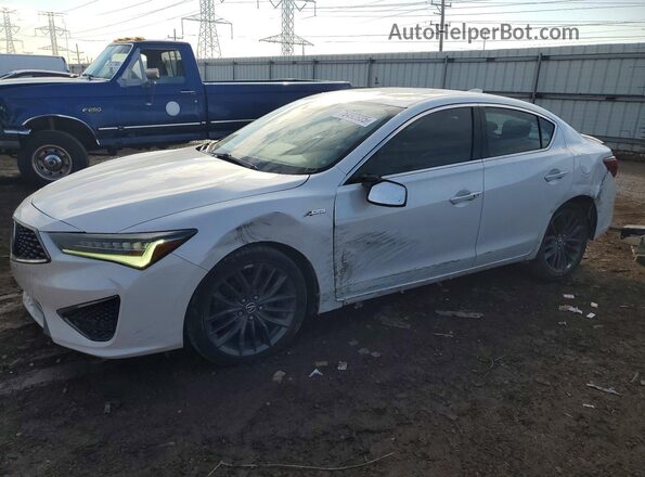 19UDE2F89KA010262 2019 ACURA ILX White Vista tres cuartos delantera izquierda