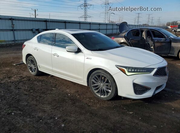 19UDE2F89KA010262 2019 ACURA ILX White Delantero derecho