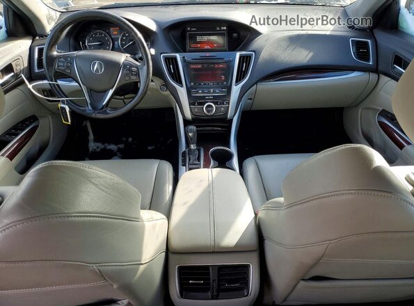 19UUB1F38HA004310 2017 ACURA TLX Серый Вид панели приборов