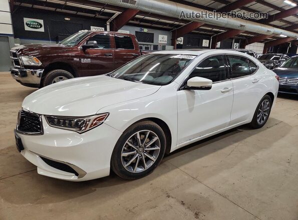 19UUB1F52KA005171 2019 ACURA TLX White Przód lewy