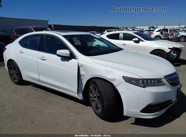 19UUB1F54HA002829 2017 ACURA TLX White Вид спереду
