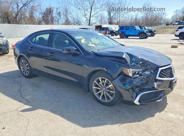 19UUB1F57LA013347 2020 ACURA TLX Черный Передняя правая четверть